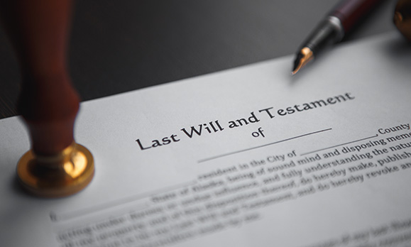 last will and testament